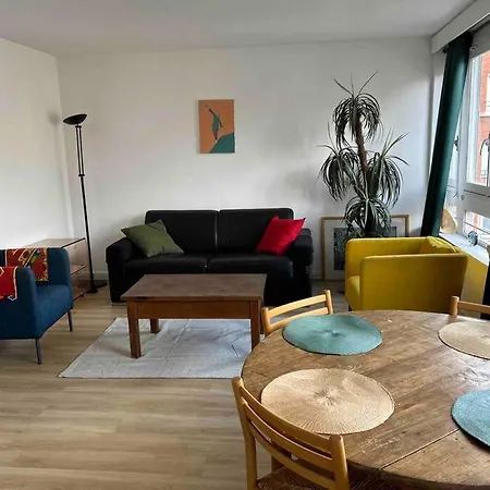 2 Pieces Lumineux Proche Du Parc Buttes Chaumonts Appartement